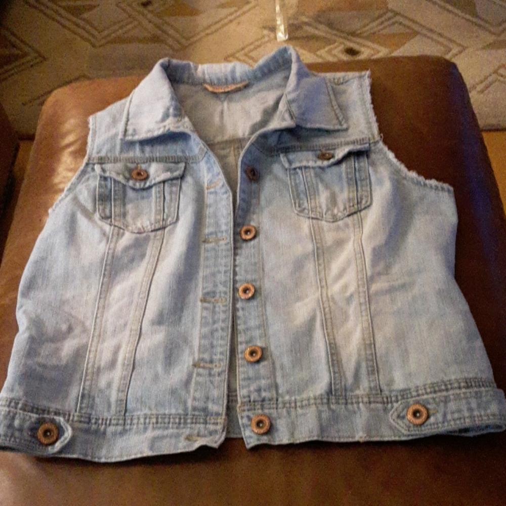HIGHWAY JEAN VEST L BIG GIRL